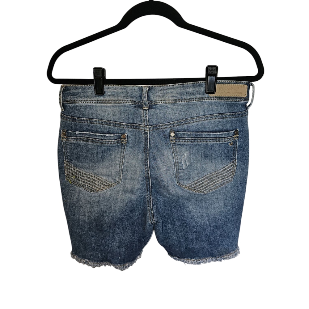 Distressed Denim Shorts - Picture 2 of 2
